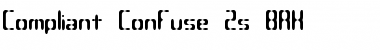 Download Compliant Confuse 2s (BRK) Normal Font Title Preview