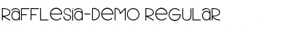 Download Rafflesia-Demo Regular Font