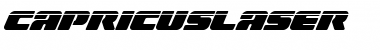 Download Capricus Laser Regular Font Title Preview