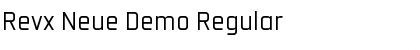 Download Revx Neue Demo Regular Font Title Preview