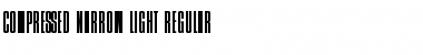 Download Compressed-Narrow-Light Regular Font Title Preview