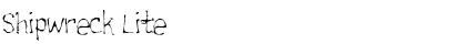 Download Shipwreck Lite Font Title Preview
