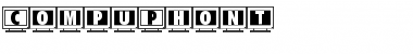 Download CompuPhont Regular Font Title Preview