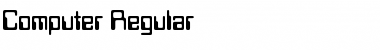 Download Computer Regular Font Title Preview