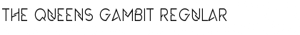 Download The Queens Gambit Regular Font Title Preview