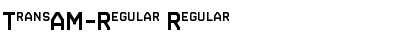 Download TransAM-Regular Regular Font