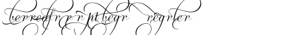 Download Ambassador Script Begs III Regular Font Title Preview