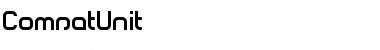 Download ComsatUnit Regular Font Title Preview
