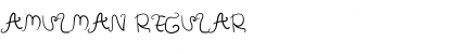 Download Amulman Regular Font Title Preview