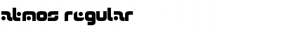 Download Atmos Regular Font Title Preview