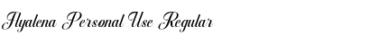 Download Ayalena Personal Use Regular Font Title Preview