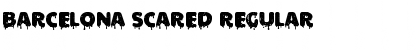 Download Barcelona Scared Regular Font Title Preview