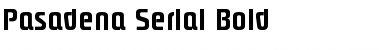 Download Pasadena-Serial Bold Font Title Preview