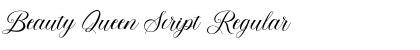 Download Beauty Queen Script Regular Font Title Preview