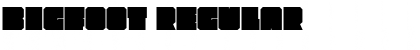 Download Bigfoot Regular Font Title Preview