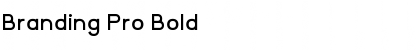 Download Branding Pro Bold Font Title Preview