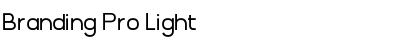 Download Branding Pro Light Font Title Preview