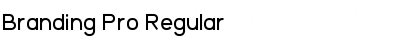Download Branding Pro Regular Font Title Preview