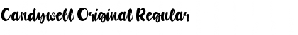 Download Candywell Original Regular Font Title Preview