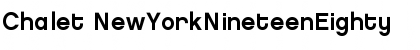 Download Chalet NewYorkNineteenEighty Font Title Preview