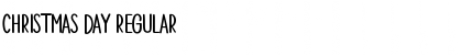 Download CHRISTMAS DAY Regular Font Title Preview