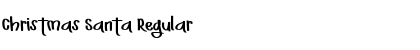 Download Christmas Santa Regular Font Title Preview