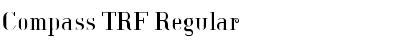 Download Compass TRF Regular Font Title Preview