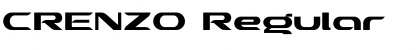 Download CRENZO Regular Font Title Preview