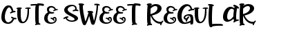 Download Cute Sweet Regular Font Title Preview