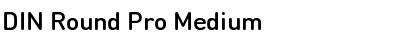Download DIN Round Pro Medium Font