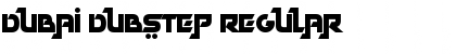 Download Dubai Dubstep Regular Font Title Preview