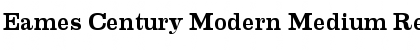 Download Eames Century Modern Medium Regular Font