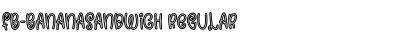 Download FB-BananaSandwich Regular Font Title Preview