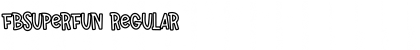 Download FBSuperFun Regular Font Title Preview