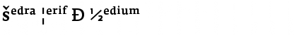 Download Fedra Serif A Medium Font Title Preview