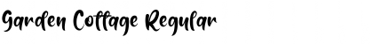 Download Garden Cottage Regular Font
