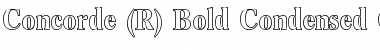 Download ConcordeCondensedBQ Bold Condensed Font Title Preview
