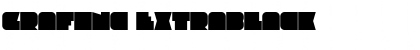 Download Grafinc ExtraBlack Font Title Preview