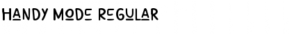 Download Handy Mode Regular Font Title Preview