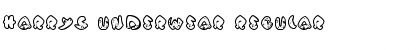 Download harrys underwear Regular Font Title Preview
