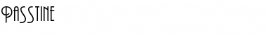 Download Passtine Regular Font Title Preview