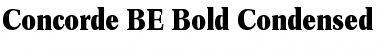Download Concorde BE Regular Font Title Preview