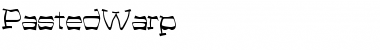 Download PastedWarp Regular Font Title Preview