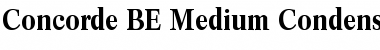 Download Concorde BE Bold Font Title Preview
