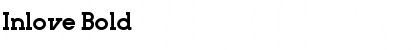 Download Inlove Bold Font Title Preview