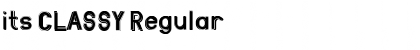 Download its CLASSY Regular Font Title Preview