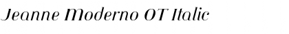 Download Jeanne Moderno OT Font