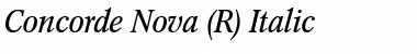 Download Concorde Nova BQ Italic Font Title Preview