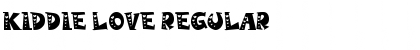 Download Kiddie Love Regular Font Title Preview