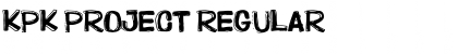 Download KPK Project Regular Font Title Preview